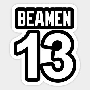 Any Given Sunday Jersey Shirt – Willie Beamen Sticker